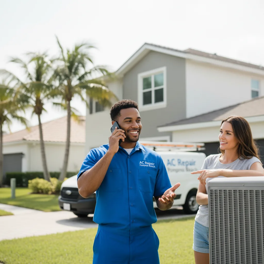 AC Repair Pompano Beach customer support in Kykotsmovi Village